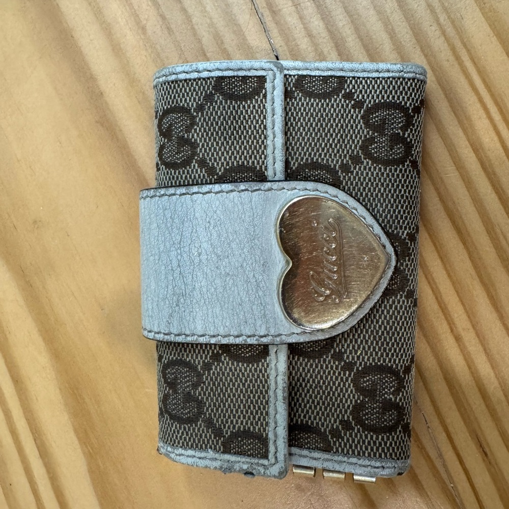 Gucci Brown Monogram Key Holder PROJECT PIECE